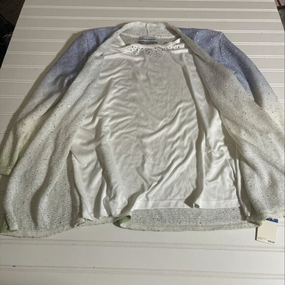 NWT Alfred Dunner Women's Sequin Sweater Size PXL - Picture 8 of 11